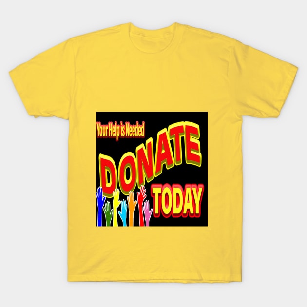 donate T-Shirt by paulashish